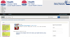 Desktop Screenshot of gwahsopac.intersearch.com.au